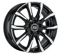 LLANTAS MSW MSW 79 PARA VOLKSWAGEN CADDY M1 7X18 5X112 GLOSS BLACK FULL POL FBZ