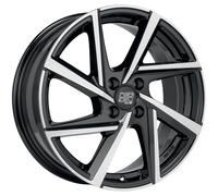LLANTAS MSW MSW 80-4 PARA VOLKSWAGEN UP 6.5X16 4X100 GLOSS BLACK FULL POLI V7K