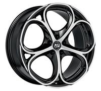 LLANTAS MSW MSW 82 PARA SAAB 9-3 8X18 5X110 GLOSS BLACK FULL POLISHED BEN