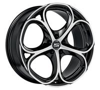 LLANTAS MSW MSW 82 PARA ALFA ROMEO STELVIO 8X18 5X110 GLOSS BLACK FULL POLI KZS