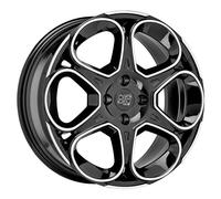 LLANTAS MSW MSW 83 PARA SAAB 9-3 CABRIO 8X19 5X110 GLOSS BLACK FULL POLISHED IKY
