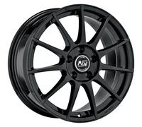 LLANTAS MSW MSW 85 PARA FIAT ABARTH 124 SPIDER 6.5X16 4X100 GLOSS BLACK HW9