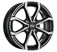 LLANTAS MSW MSW X4 PARA VOLKSWAGEN GOLF III 5.5X14 4X100 GLOSS BLACK FULL POLIS