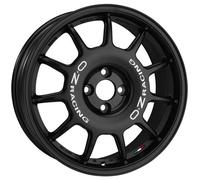 OZ Leggenda Matt Black White Lettering 7x17 ET25 4x108 Llantas de Aleación