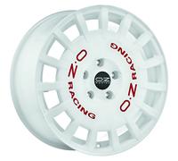 LLANTAS OZ RACING RALLY RACING PARA PEUGEOT 1007 7X17 4X108 RACE WHITE RED A2N