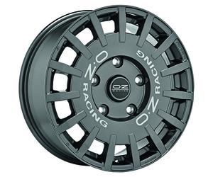 LLANTAS OZ RACING RALLY RACING PARA SAAB 9-5 8X18 5X120 DARK GRAPHITE SILVER LE