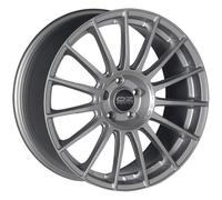 LLANTA OZ SUPERTURISMO LM 8x18 ET45 5x112 MATT RACE SILVER BLACK LETTERING KBA