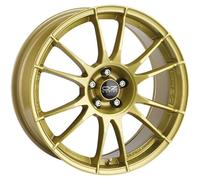 LLANTAS OZ RACING ULTRALEGGERA PARA RENAULT FLUENCE 8X18 5X114.3 RACE GOLD P2T