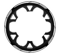 Llantas Pegatinas Adhesivo Reflectante para Llantas De Motocicleta para Suzuki Vstrom V-Strom DL 650 DL1000 1050 XT 250 SX, Resistente A La Lluvia. Pegatinas para Ruedas Juego Completo(Color 2)