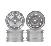 Llantas Ruedas RC Para Tamiya SW01 Lunch Box Para Mini M03 M05 M06 M07 M08 Chasis 1/10 Llanta De Aleación De Aluminio Accesorios De Coche RC Actualización Reparación Reemplazo(Silver)