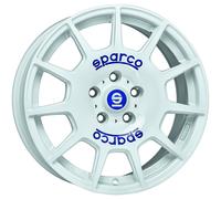 Llantas De Aleación Sparco Terra 7,5x17 ET 35 5x100,00 Letras Blancas Y Azules