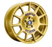LLANTAS SPARCO SPARCO TERRA PARA SUBARU XV 7.5X17 5X100 RACE GOLD BLUE LETTERIN