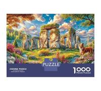 Llanura de Salisbury, Reino Unido Rompecabezas 1000 Piezas,Puzzle Difícil para La Familia - Tiempo De Calidad Y Diversión 70x50cm/1000pcs