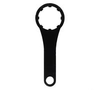 Llave abridor de acero para cubiertas de cubo para 5L-30L, a prueba de óxido y resistente a la humedad, adecuada para girar y apretar la cubierta segura (44 mm)