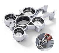 Llave Aireador Grifo 12 en 1 Portátil de Metal para Llave para Apretar Grifo de Fregadero Compatible con Aireadores Mixtos M16/M18/M20/M22/M24 Chave Torneira para Cocina, Baño, Inodoro y FregaderoCV