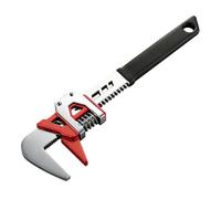 Llave ajustable con ancho de corrida - Llave ajustable con ancho ancho | Llave de fontanería mango largo - para garaje de fontanería electricista mantenimiento de automóviles Tuerca Tuerca perno grifo