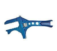 Llave ajustable con gran apertura de mordaza para emergencias en el hogar e instalaciones de puertas. Llave de tubo profesional con llave de baño ergonómica y multifuncional