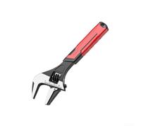 Llave ajustable de mandíbula reversible para accesorios de fontanería, acero al cromo vanadio resistente, chapado antioxidante, gran capacidad en tamaño compacto (8 pulgadas)