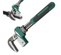 Llave ajustable de mordaza ancha - Herramienta pesada tipo F, llave de tubo de alta resistencia | Uso de reparación automática, montaje de válvula, construcción de industrial, llave profesional