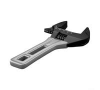 Llave ajustable de perfil ultra bajo con agarre antideslizante para espacios reducidos, acero al cromo vanadio de grado industrial, acabado resistente a la corrosión, profundidad de mandíbula mejorada