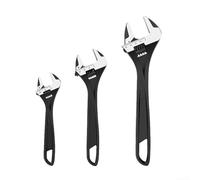 Llave ajustable de precisión con juego mínimo entre la mandíbula y el marco para un rendimiento constante a lo largo del tiempo (A)