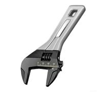 Llave ajustable de tamaño pequeño con apertura de mandíbula de 1.5 pulgadas para mantenimiento del hogar y aplicaciones industriales (5 pulgadas)