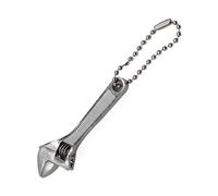 Llave ajustable en miniatura compacta y resistente de 2.5 pulgadas, herramienta de tamaño de bolsillo de acero resistente 45 para reparaciones precisas, llave profesional en miniatura