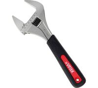 Llave ajustable genérica de 12 pulgadas, gran apertura, 65 mm, extra grande, llave de fontanería revestida antideslizante de alta resistencia para tubo de cobre, latón, calefacción, aire acondicionado
