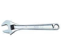 Llave ajustable moleta central 6" cromada