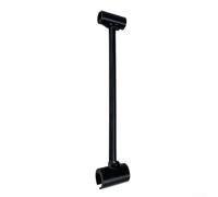 Llave ajustable para bisagras de bandera de 8 a 25 mm, herramienta de reparación de puertas para puertas de fuego y seguridad, llave de acero resistente para una alineación precisa, color negro (B)