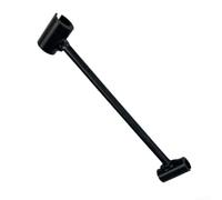Llave ajustable para puerta, 23 - 25 mm, resistente, color negro (2 | Para bandas de bandera de 8 - 19 mm, ajuste preciso de la brecha, giratorio izquierda/para derecha, construcción de acero