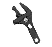 Llave ajustable, pequeña llave ajustable: portátil, gran apertura: diseño portátil y ligero que hace que esta llave sea fácil de llevar al aire libre con una llave ajustable para el hogar, garaje, etc
