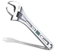 Llave ajustable SK de 8 pulgadas, capacidad de mordaza de 1 pulgada, acero Cr-V, escalas SAE y m tricas