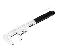 Llave ajustable tipo F 9 en 11 en 15 pulgadas resistente para acero CRV con mandíbula ancha y cómodo mango TPR (15)