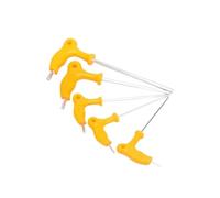 Llave Allen con mango en T, extremo de placa, herramienta manual de 2,5 a 10 mm, llave hexagonal plana interior de 2,5 a 10 mm(4mm)