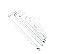 llave Allen, Llave hexagonal de cabeza plana y bola extendida, 1/16-9/16 pulgadas, 23-85 mm, 18(Ball Head,18-Inch)