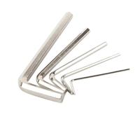 Llave Allen niquelada 1,5/2 / 2,5/3/4/5/6/8/10/12 mm 10 piezas(2.5mm)