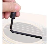 Llave Allen para Guitarra | Espátula de Reparación en Acero | Herramientas para Guitarra | Tornillos de Diapasón y Puente en Bajos y Guitarras