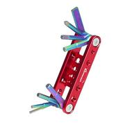 Llave Allen plegable ajustable multiángulo que ofrece mejora los pares de torsión, práctico almacenamiento de tornillos para equipos de fotografía