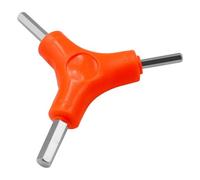 Llave Allen triangular de 3 vías - Herramienta de bicicleta de triple llave Allen, controlador de reparación de bicicleta, instrumento de mantenimiento đe vôel, herramienta de ajuste de taller | Clé