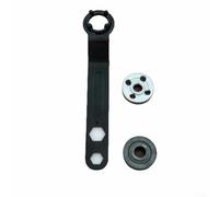 Llave amoladora angular con cuatro garras para extracción e instalación, herramienta de llave de tuerca M10 M13 hecha de acero al carbono endurecido con acabado antideslizante cromado