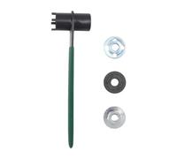 Llave amoladora angular de 4 garras - Herramienta de extracción de placa de | Mango antideslizante ergonómico resistente a la fatiga, estructura universal de 4 agujeros que simplifica las tareas de