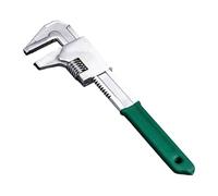 Llave automotriz ajustable de 9, 11 y 15 pulgadas, llave de apertura de mandíbula ancha para construcción y reparación del hogar, llave ajustable tipo F, herramienta manual de apertura grande