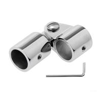 Llave Bimini para cubierta de barco, ojo de herraje para cubierta de acero inoxidable 316, montaje superior, con extremo de agua salada y resistente al hexagonal, se adapta o 22 mm (22 mm)