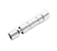 Llave bujía Encendido Coche Magnético para Bujía Llave De Vaso Herramienta De Reparación Extracción De Enchufes 12 Ángulos Finos para Pared De 14mm/16mm(14mm)