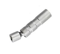 Llave bujía Encendido Herramienta De Extracción De Coche, Magnético Giratorio para Bujía Llave De Vaso, Unidad De 12/6 Puntos Finos para Junta De Pared(16mm)