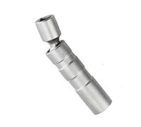 Llave bujía Encendido Magnético Giratorio para Vehículo Llave Vaso con Manga Bujía 12 Y 6 Puntos Finos, Herramienta Extracción Pared para Coche 14mm 16mm(14mm)
