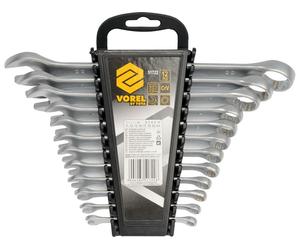 Llave combinada vorel 51722, juego de 12 piezas, herramienta de alta c