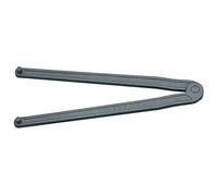 Llave con pivotes, ajustable, 3 mm