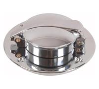 Llave contacto Moto Bloqueo Para BMW K100 K100LT K100RS K100RT LT RS RT Accesorios Motocicleta Tapa De Tanque Combustible Y Gasolina Sin Llave Kit Cerradura(Gloss Silver)